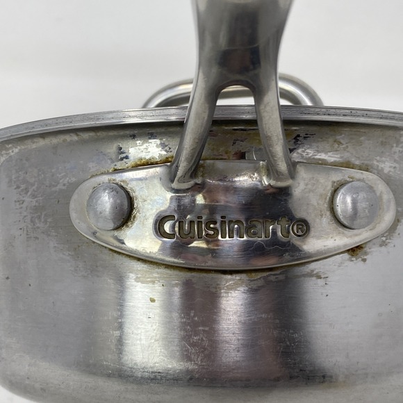 Cuisinart Saucepan + Lid Cover MCP19-16 Stainless Steel 1.5 Qt Induction Ready - Picture 11 of 11